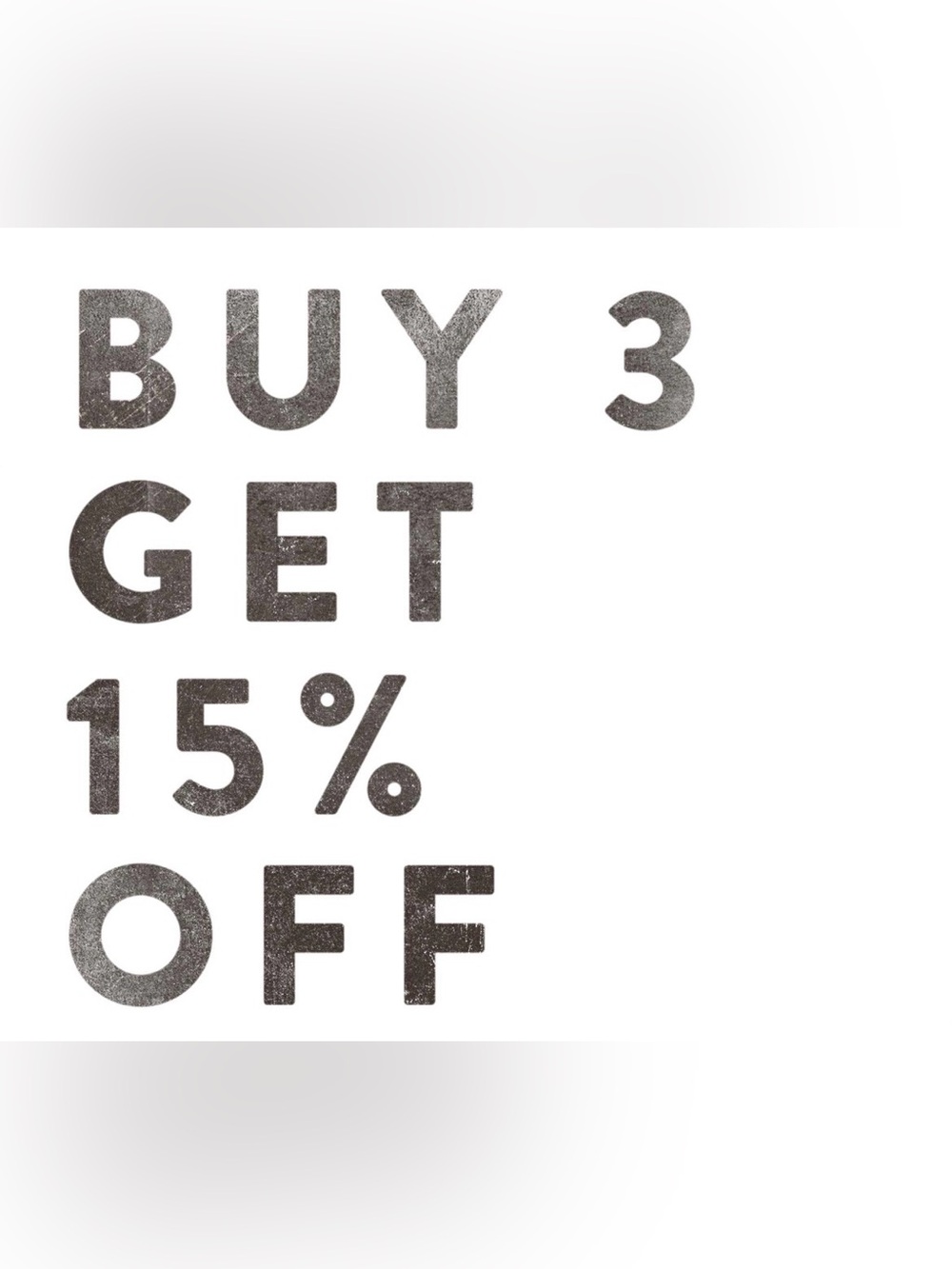 Buy 3 and get 15% off!!! Bundle and save on shipping!!